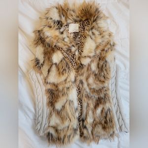 Women's Mustard Seed Faux Fur Vest